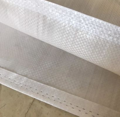 25kg bolso tejido PP blanco 50kg 60GSM - rasgón 85GSM resistente para el maíz